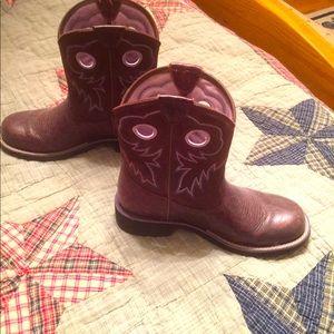 Fat Baby ariat boots 8